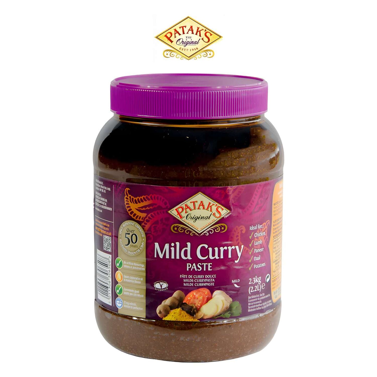 PATAKS-CURRY-PASTE-2.2KG - Patak - Freshco