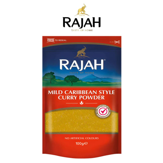 Mild Caribbean Curry Powder (100g) - Freshco - Rajah - Rajah - Freshco