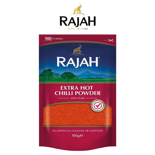 Extra Hot Chilli Powder 100g - Rajah - Rajah - Freshco