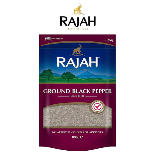 Ground Black Powder 100g - Rajah - Rajah - Freshco