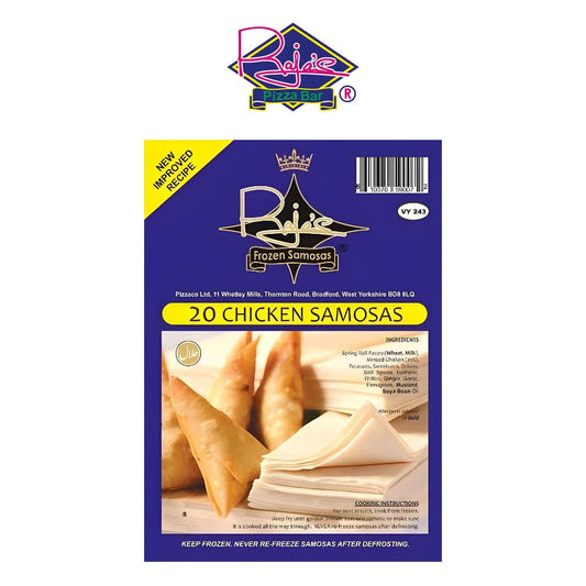 Freshco Rajas 20 Halal Chicken Samosas - Rajas - Freshco