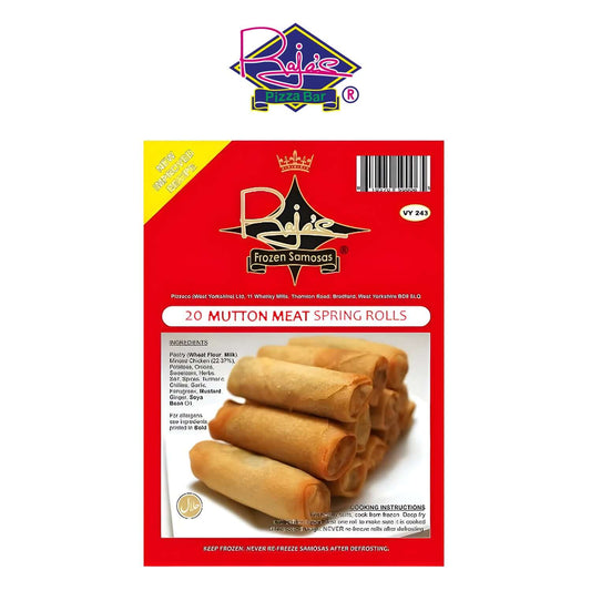 Freshco Rajas 20 Halal Mutton Meat Spring Rolls - Rajas - Freshco