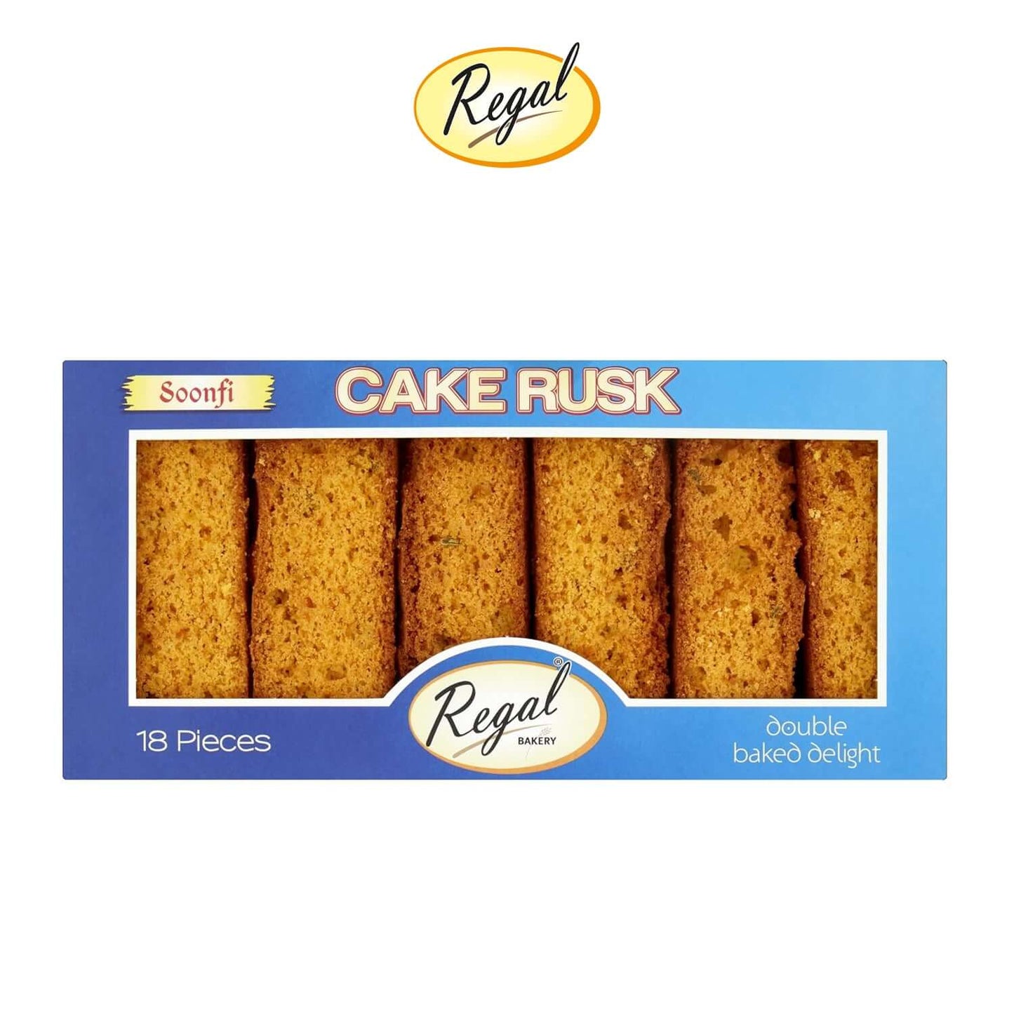 Regal Cake Rusk Soonfi 18 pack- Regal - Freshco