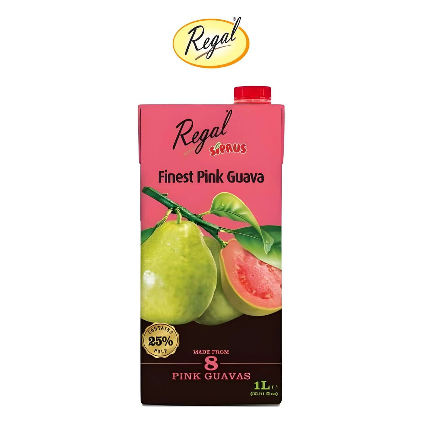 Regal Bakery Pink Guava Tetra Juice 1L - Regal Bakery - Freshco