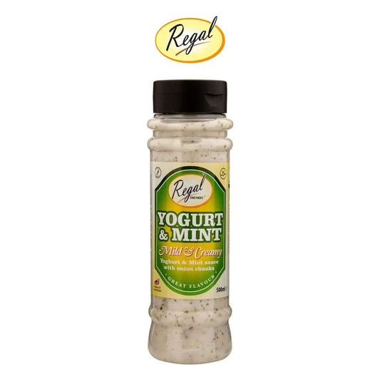 Yogurt and Mint Sauce - Freshco - Regal - 500ml Bottle - Freshco