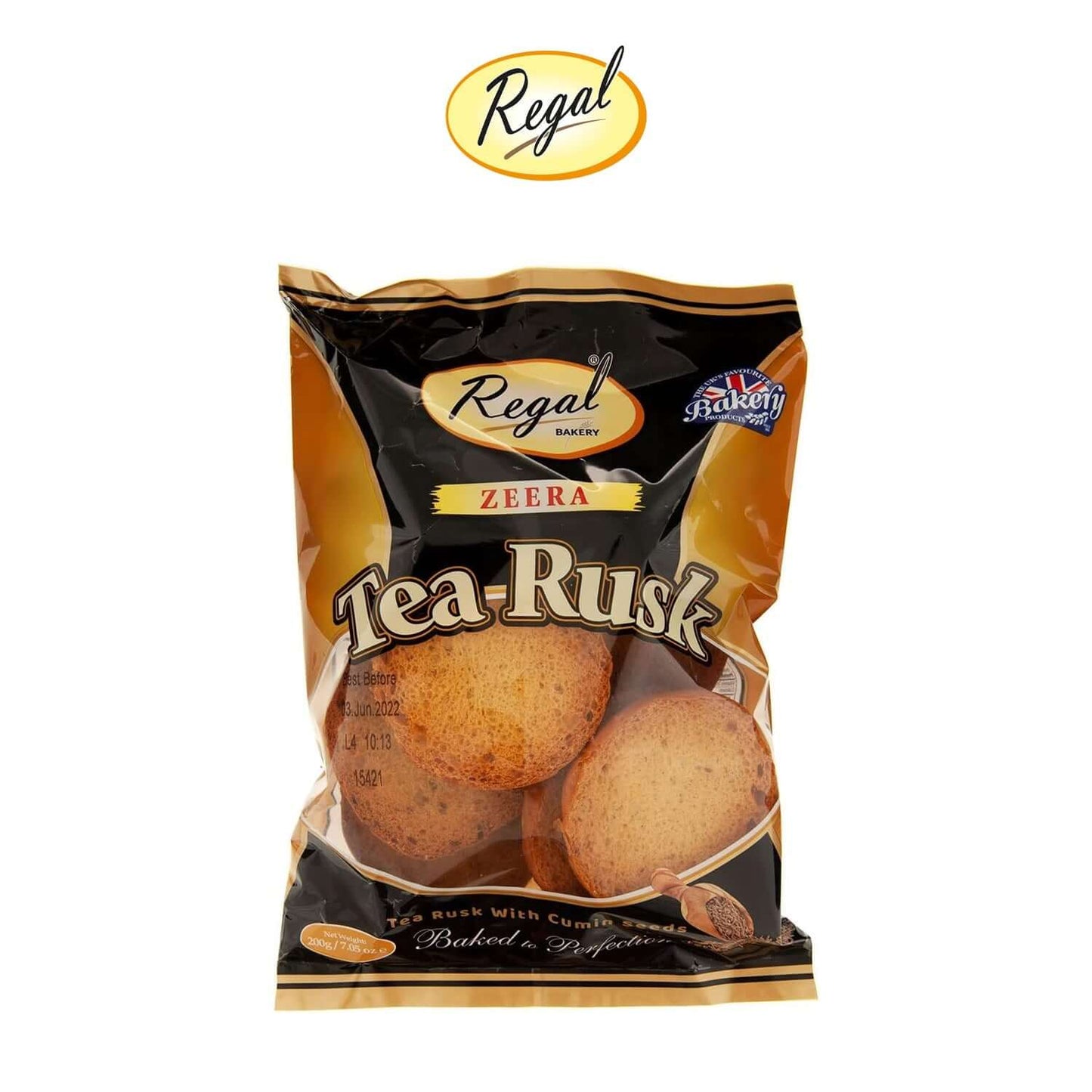 Crunchy Rusk Zeera - Regal Bakery - Regal - Freshco