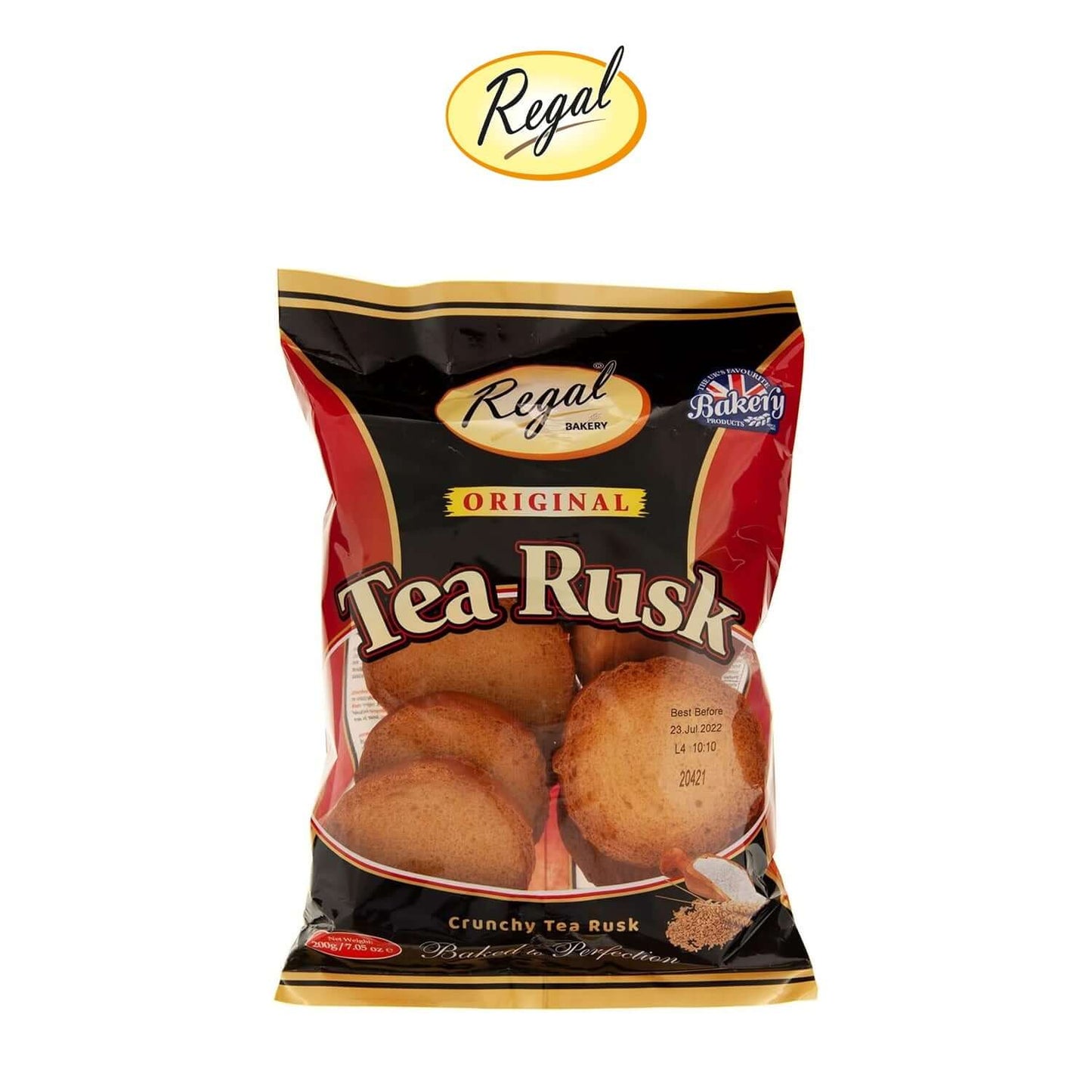 Crunchy Tea Rusk - Regal Bakery - Regal - Freshco