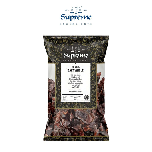 Supreme Black Salt Whole 100g - Freshco
