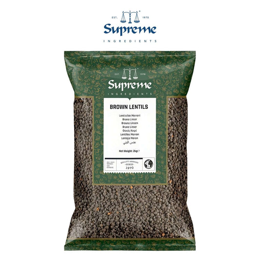 Supreme Brown Lentils 2kg - Supreme - Freshco