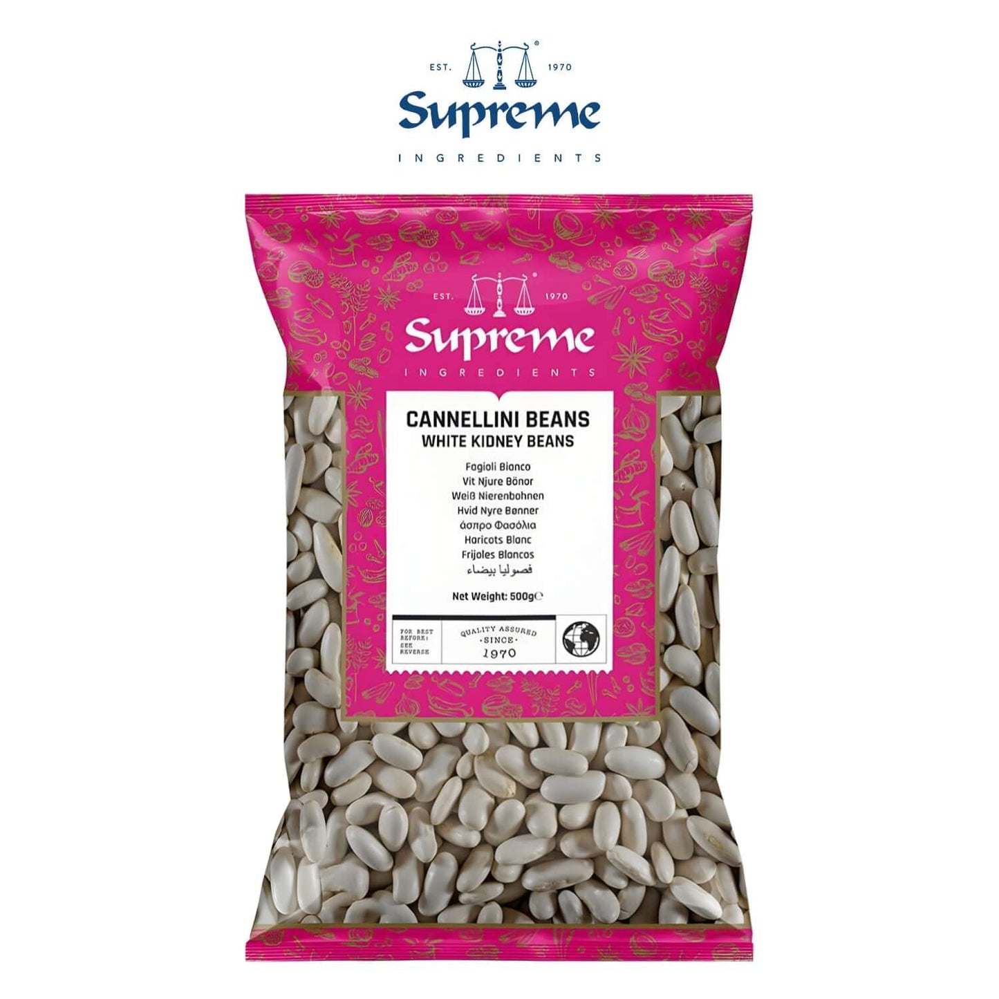 Supreme Cannellini Beans 500g - Supreme - Freshco