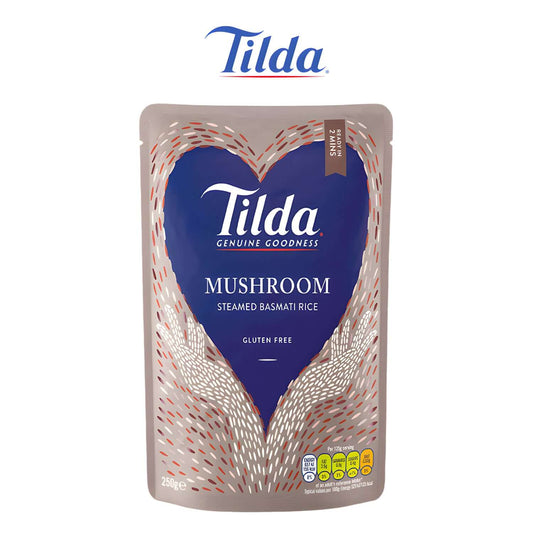 Tilda Steamed Mushroom Flavoured Rice 250g - Tilda - Freshco