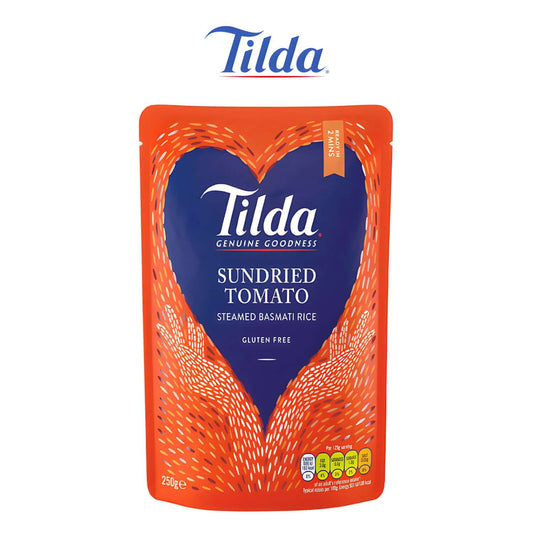 Tilda Sun Dried Tomato Basmati Rice 250g - Tilda - Freshco