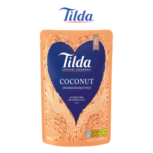 Tilda Steamed Coconut Basmati Rice - 250g - Tilda - Freshco