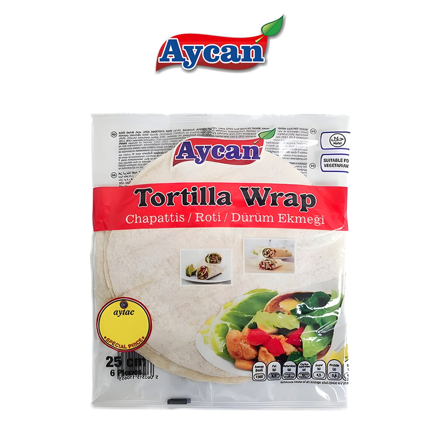 Aycan Tortilla - 25cm (6pcs) - Aycan - Freshco