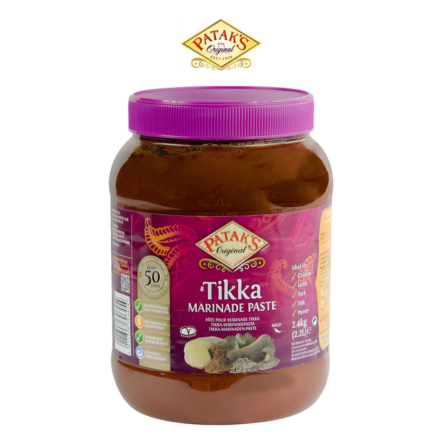 pataks-tikka-paste-2.4kg - Patak - Freshco