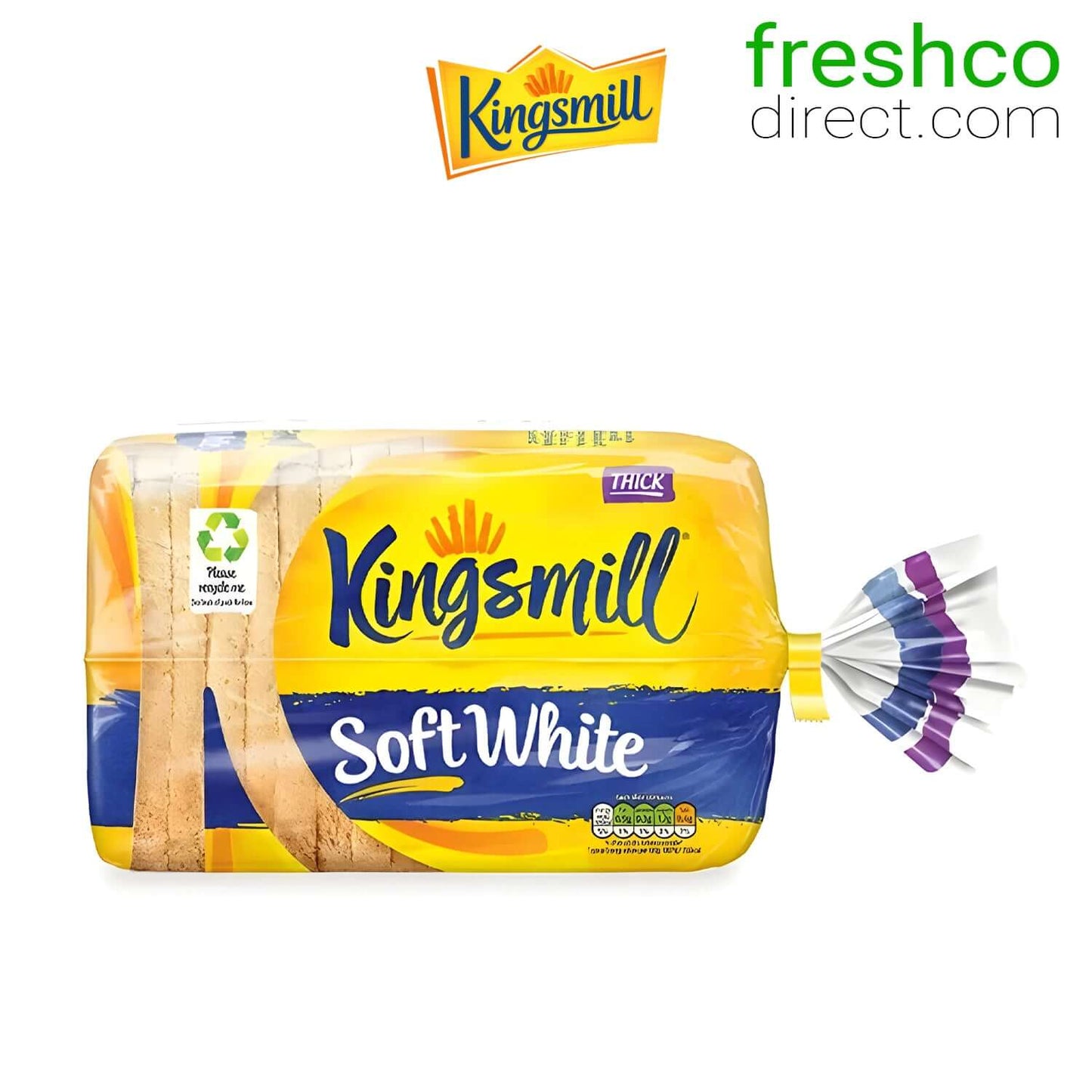 Kingsmill Soft White Bread - Thick - Freshco